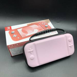 大特価！状態良 任天堂 Nintendo Switch Lite 本体 セット コーラル ニンテンドースイッチライト 動作確認済 本体 ゲーム機 NZ5N8J3103