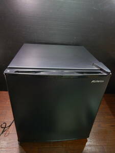 L486 Abitelax アビテラックス AR-520JE(K) 直冷タイプ 冷蔵庫 1ドア 46L 2016年製 一人暮らし 単身 子供部屋 作業場 など　