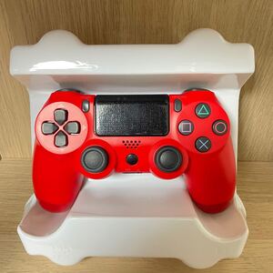 【新品】PS4 ワイヤレスコントローラー マグマレッド