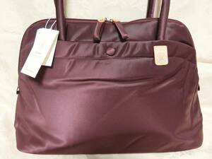  не использовался с биркой russet Russet сумка "Boston bag" большая сумка Russet Brown ( бордо ) A4 размер klauz нейлон ходить на работу посещение школы простой легкий 