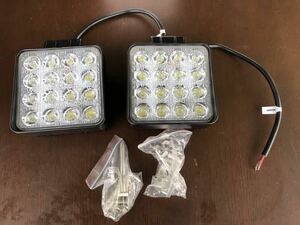 G5099 未使用 48w スクエア LEDライト square led work light 2個セット