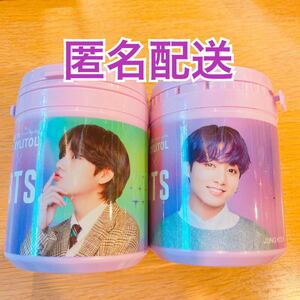 新品未開封 公式グッズ BTS バンタン ロッテキシリトールガム ボトル テヒョン テテ V ジョングク JUNGKOOK セット XYLITOL BOX