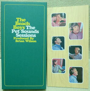 即決!送料無料!●CD4枚組BOX UK盤 ビーチ・ボーイズ Beach Boys Pet Sounds Sessions ブックレット2冊 生産終了 ブライアン ウィルソン