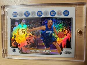 Ref 2008 -09 Topps Chrome JASON KIDD Refractor / ジェイソン キッド Holo