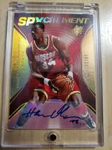 10枚限定 サイン 2006 -07 UD SPXcitement HAKEEM OLAJUWON (#10/10) / ハキーム オラジュワン Autograph _画像8