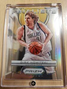 1st Prizm 2012 -13 Panini Prizms Finalists Silver DIRK NOWITZKI / ダーク ノウィッツキー Refractor Holo