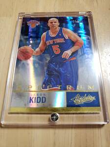 25枚限定 SP 2012 -13 Panini Absolute Spectrum Gold JASON KIDD (#/25) / ジェイソン キッド 