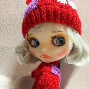 ブライス ブライス アウトフィット バイカラーKnit cap &ニットトップス