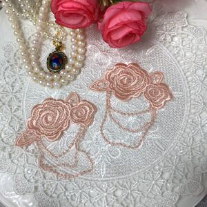 薔薇 モチーフ 10枚(色変更可能)