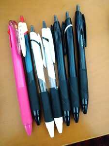 ジェットストリーム ボールペン 三菱鉛筆ジェットストリーム 3色 0.38mm 1本、0.5mm 5本、1.0mm1本 7本 まとめ売り