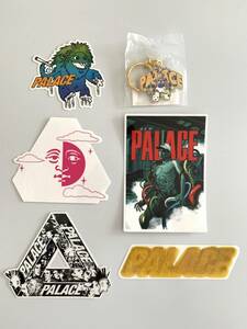 PALACE SKATEBOARDS EURO KEYRING & ステッカー SET