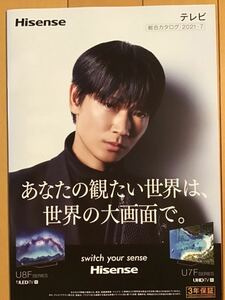 Tsuyoshi ayano ★ Hisense TV Limited Complete Catalog ★ A4 Size ★ Новый / Не продавать