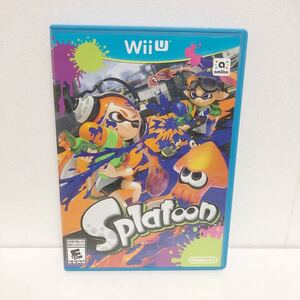 中古WiiUソフト★Splatoon スプラトゥーン★送料無料 海外版 ※ 日本のWiiUでは動作しません