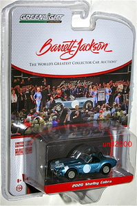 Greenlight 1/64 2020 Shelby Cobra #3シェルビーコブラBarrett Jackson Auctionsバレットジャクソン グリーンライトCSX2770 Bob Bondurant