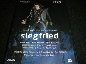 DVD ワーグナー ジークフリート バレンボイム カシアス ライアン シュテンメ スカラ座 指環 Wanger Siegfried Barenboim Bayreuth Ring