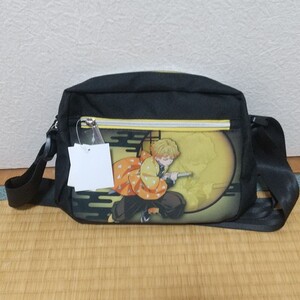【新品・タグあり】鬼滅の刃 ショルダーバッグ 我妻善逸(あがつまぜんいつ) タカラトミー/TAKARATOMMY/ポーチ/小物入れ