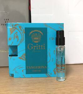 《送料無料》 グリッティ タンジェリーナ オードパルファム 2ml サンプル ※未使用※ Gritti I TURCHESI TANGERINA EDP