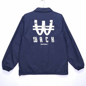 【送料無料】WACK×TOWER RECORDS(タワーレコード)/コーチジャケット/ネイビー/Lサイズ/BiSH/BiS/EMPiRE/ASP/豆柴の大群