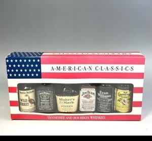 アメリカンクラシックス ウイスキー ミニボトル50mL 6本
