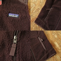 新品☆本物 PATAGONIA RETRO-X FLEECE VEST XSサイズ パタゴニア フリース レトロX ベスト アメリカ USA購入 JAVA BROWN JVBR_画像5