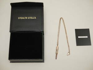 【STEALTH STELL'A】JACK NECKLACE ジャックモチーフ ネックレス SILVER 925