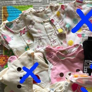ベビー服 ベビー夏服 ロンパース まとめ売り3着 70cm *バラ売り可