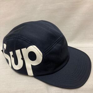 試着のみ。Supreme (シュプリーム) Sup ロゴ キャンプキャップ ジェットキャップ