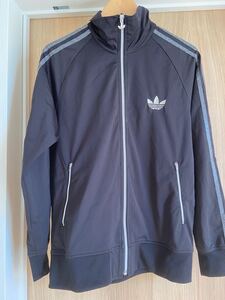 【美品】adidas originals トラックジャケット ナイロンジャケット ジャージ パイソン 黒
