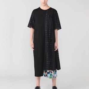 1回着美品◆フラボア FRAPBOIS カンブリアンオパールワンピース◆黒◆ロングワンピ◆サイズ1