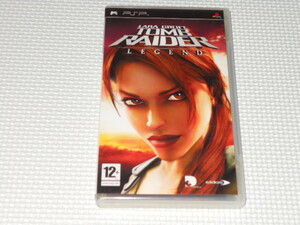 PSP★LARA CROFT TOMB RAIDER LEGEND 海外版(国内本体動作可能)★箱付・説明書付・ソフト付