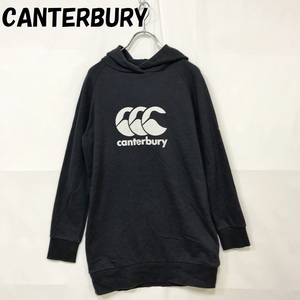 【人気】CANTERBURY/カンタベリー ロゴプリント プルオーバー パーカー グレー サイズL/S2640