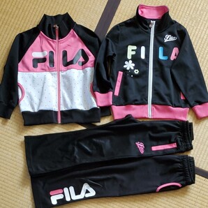 FILA ジャージ上下 120 2着セット