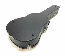 鍵付き acoustic guitar アコースティックギター アコギ ハードケース ケース HARD CASE 持ち運び 保管 黒 ブラック 即有り_画像8