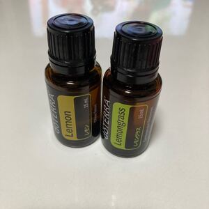 ドテラレモングラス、レモン二本セット doTERRA エッセンシャルオイル