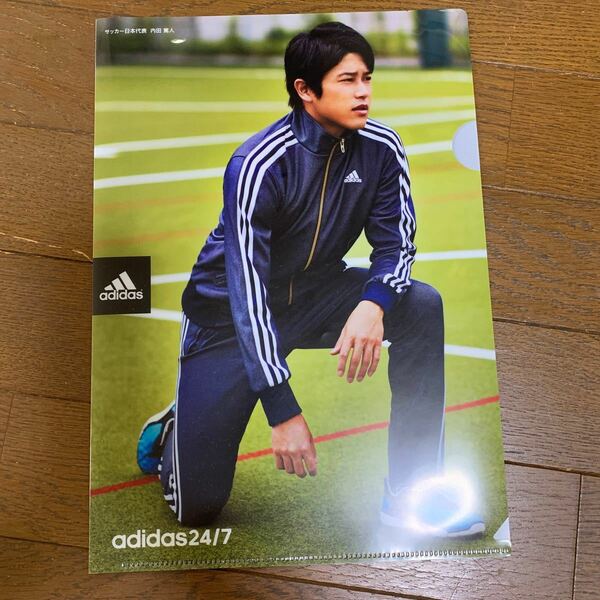 内田篤人 adidas 24/7クリアファイル　サッカー