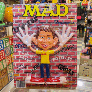  Mad Alfred E. New Bendable Figure Mad Mad Mad Magazine Magazine Mad Magazine Alfred I Newman American Hearm