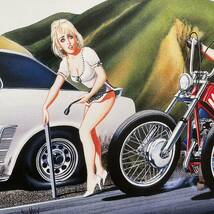 ポスター★David Mann 211『Help, Flat Tire』★ハーレーダビッドソン/Chopper/イージーライダー/ショベル/ヘルズエンジェルズ_画像5