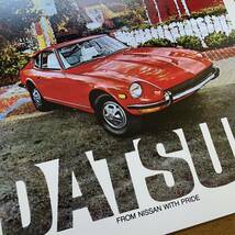 ポスター★1972 Datsun 240Z Z-Car 「Wanted」ビンテージ広告ポスター★S30/Nissan/日産/フェアレディZ_画像6