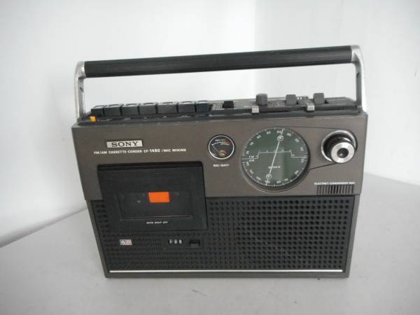 格安人気 SONY ソニー CF-1480 スタジオ CASSETT-CORDER ラジオ