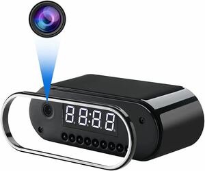 小型カメラ 時計 防犯カメラ 搭載 長時間録画 動作検知 遠隔操作