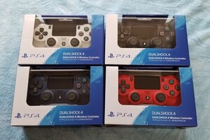 【新品未開封】PS4 純正 コントローラー デュアルショック 4台セット デュアルショック4 DUALSHOCK4