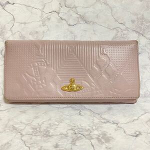 ヴィヴィアンウエストウッド 長財布 オーブ 型押し 長財布レディース Vivienne Westwood レディース財布 長財布