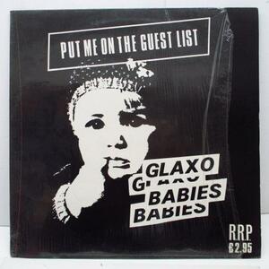 GLAXO BABIES-Put Me On The Guest List (UK Orig.LP)