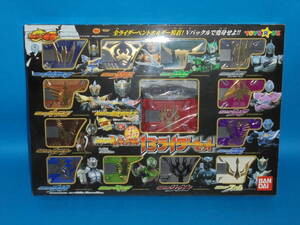  Bandai Kamen Rider Dragon Knight игрушка The .s ограничение преображение ремень V пряжка 13 rider комплект [ новый товар ]