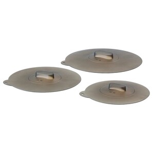 新品未使用KLOCKREN クロックレンユニバーサルふた3点セット, シリコン IKEA