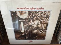 LAURA LEE WOMEN'S LOVE RIGHTS LP JAPAN FIRST PRESS!! WHITE LABLE PROMO!! ファンキーレディソウル！_画像1