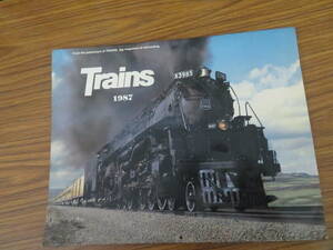 train 1987 календарь за границей производства /R41