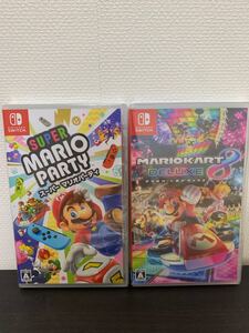 Nintendo Switch ニンテンドースイッチ 任天堂 スーパーマリオパーティ マリオカート8デラックス 新品 未開封