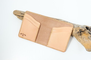 * hand made ultra light wallet *. inserting * thickness 1cm *