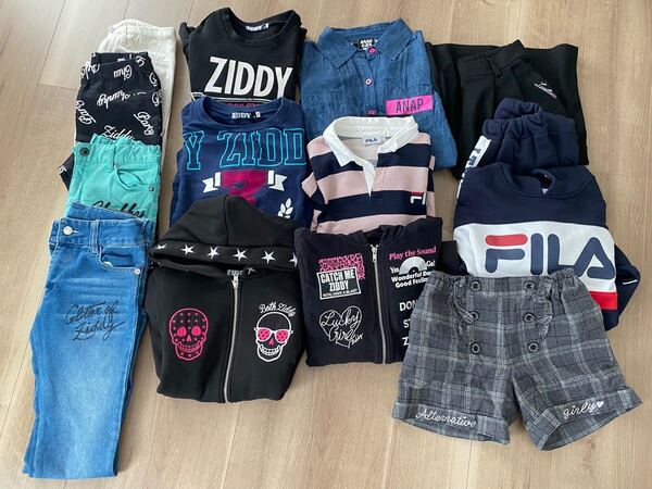 ZIDDY ANAP まとめ売り 女の子 14点